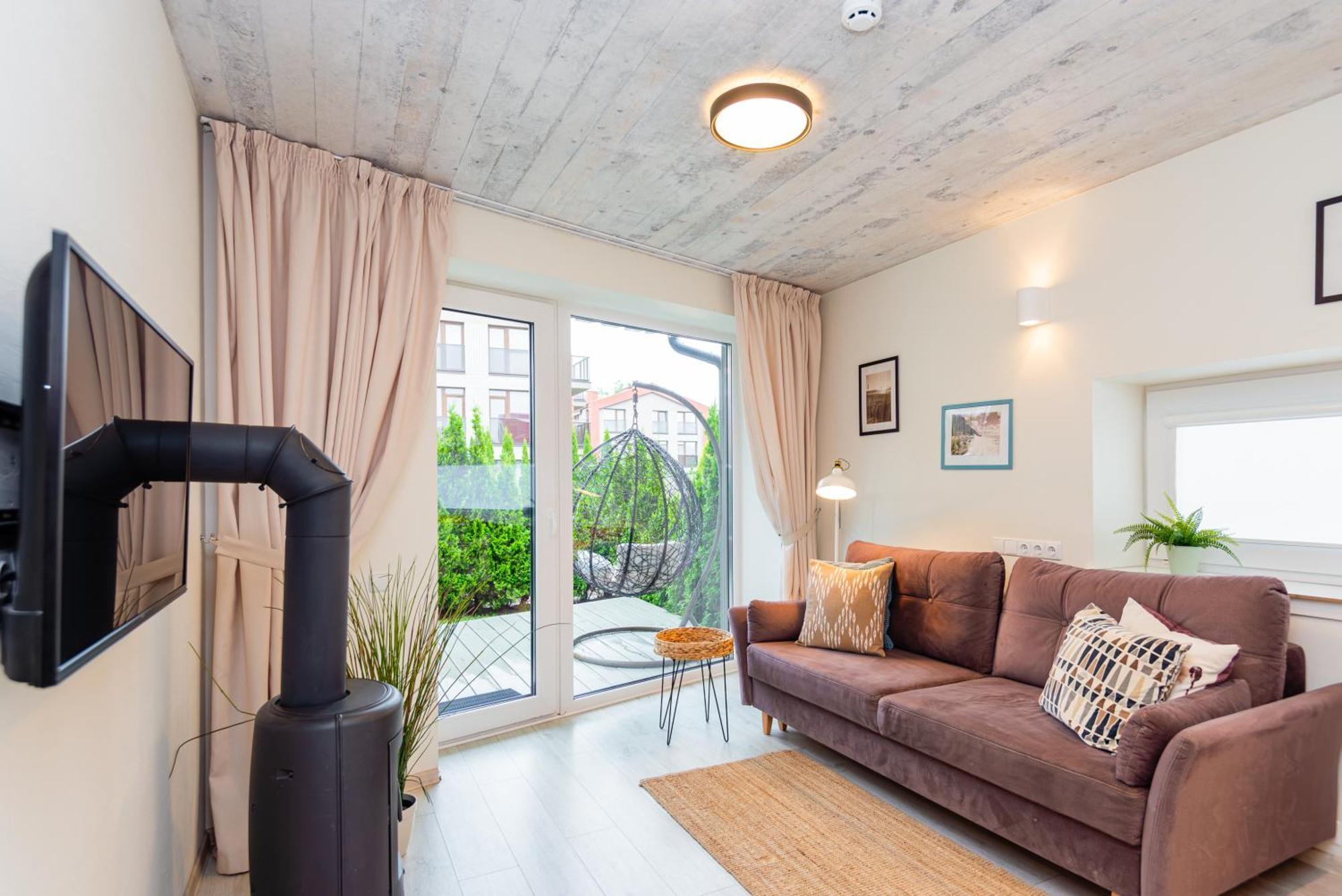 Zalia Kopa Apartamentai Salia Juros Palanga Luaran gambar